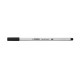 STABILO Pen 68 brush rotulador Medio Negro 1 pieza(s)